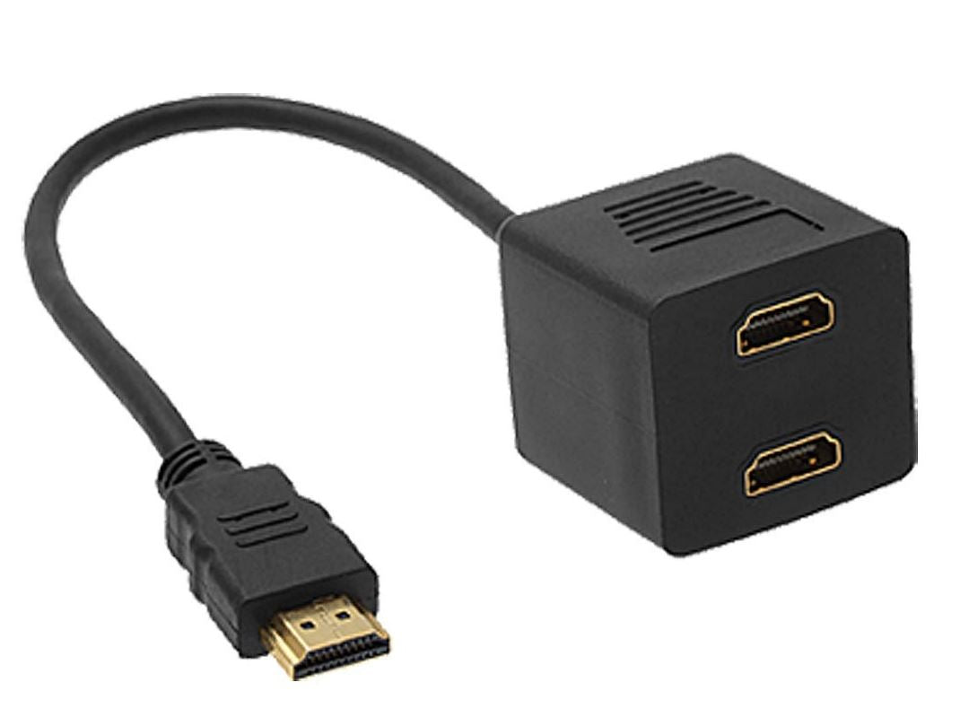 Astrotek HDMI Y Cable 15cm - 1 Source to 2 TVs (Passive Adapter)