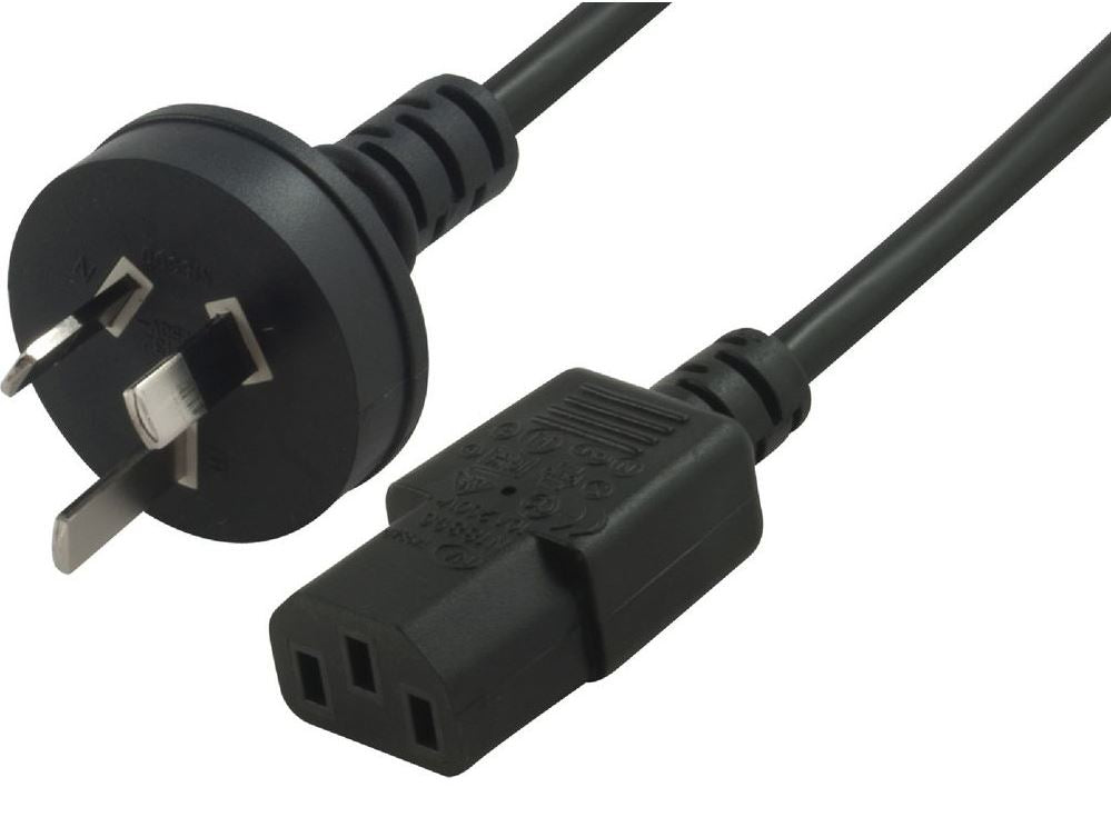 Astrotek 2m Australian Power Cable - IEC C13 for PC, Laptop & AC Adapters 