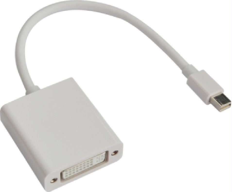 Astrotek Mini DisplayPort to DVI Adapter Cable 20cm | Connect Monitor