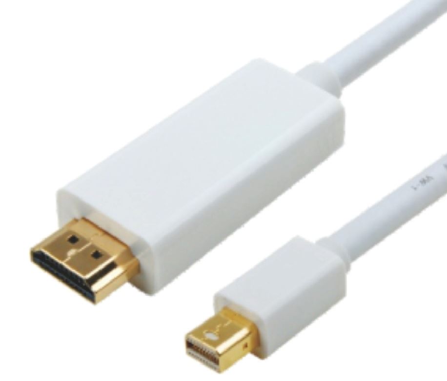 Astrotek 2m Mini DisplayPort to HDMI Cable - Connect Laptop to TV/Monitor