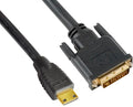 Astrotek Mini HDMI to DVI Cable - 60cm Gold Plated Connection 