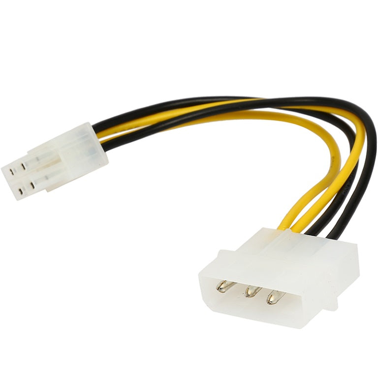 Astrotek 4 Pin Molex to 8 Pin ATX EPS Motherboard Power Cable 20cm 