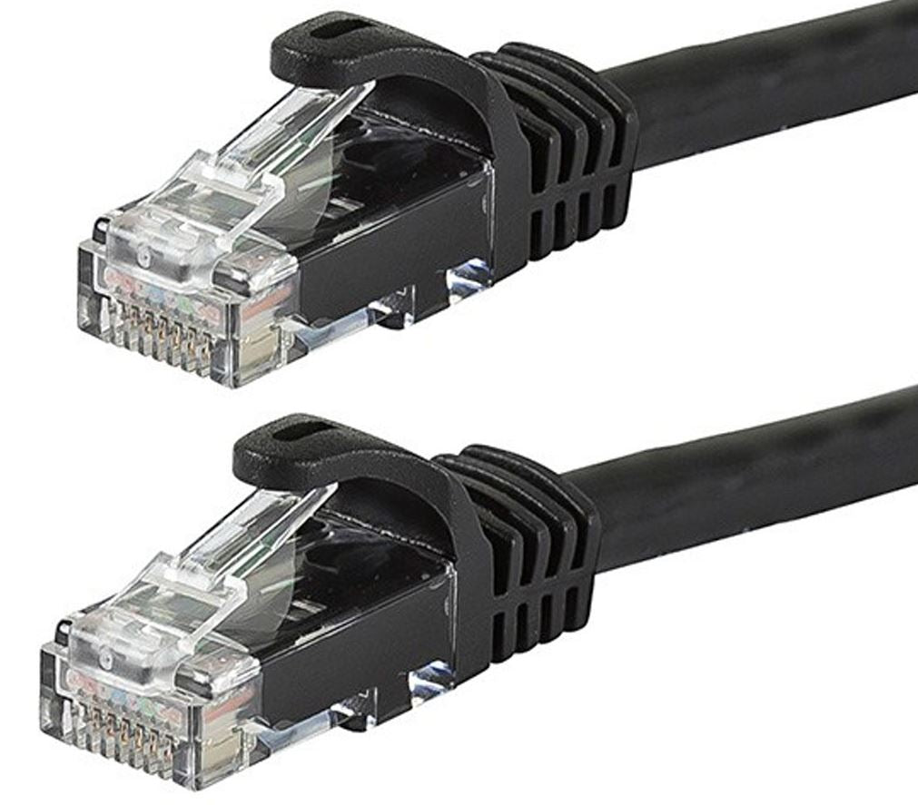 Astrotek CAT6 0.5m Black Ethernet Cable | RJ45 Network Patch Cord 