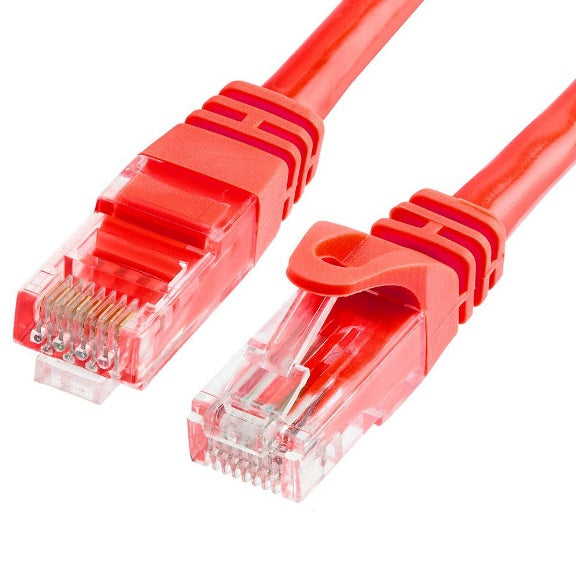 Astrotek CAT6 Ethernet Cable 30m Red - Snagless High-Speed Network Patch Cord