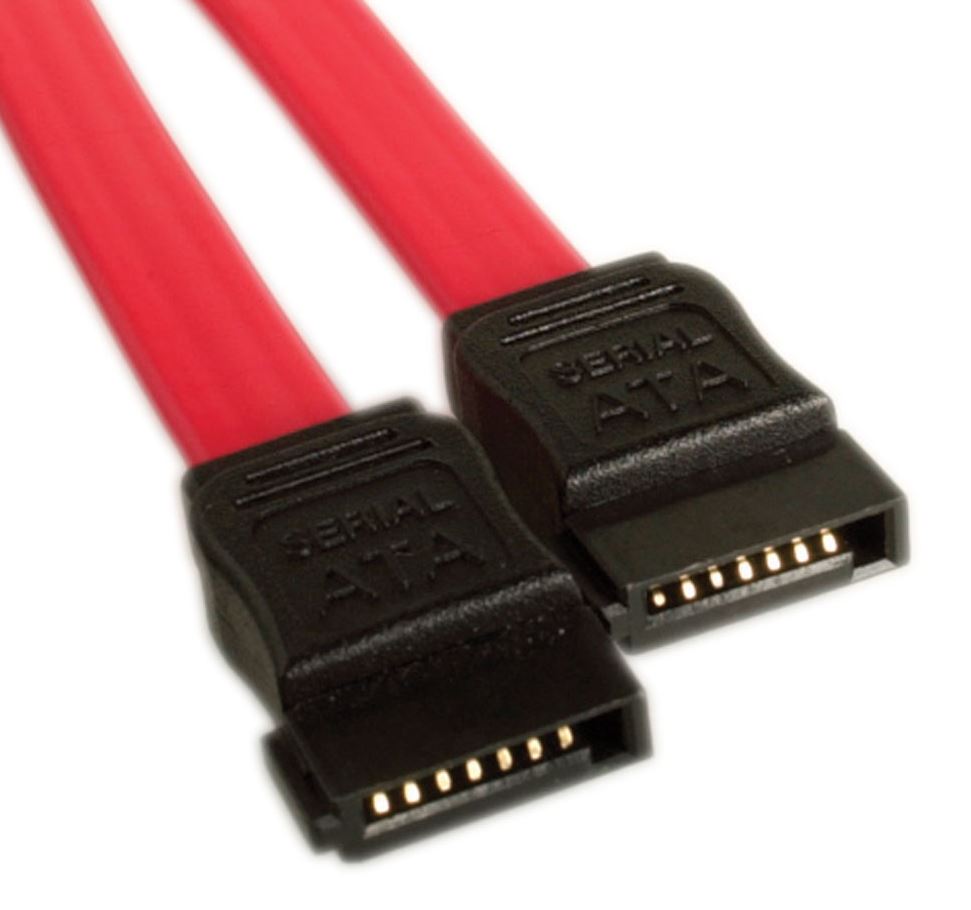 Astrotek SATA 2 Data Cable 50cm Straight - Red for SSD/HDD Connection 