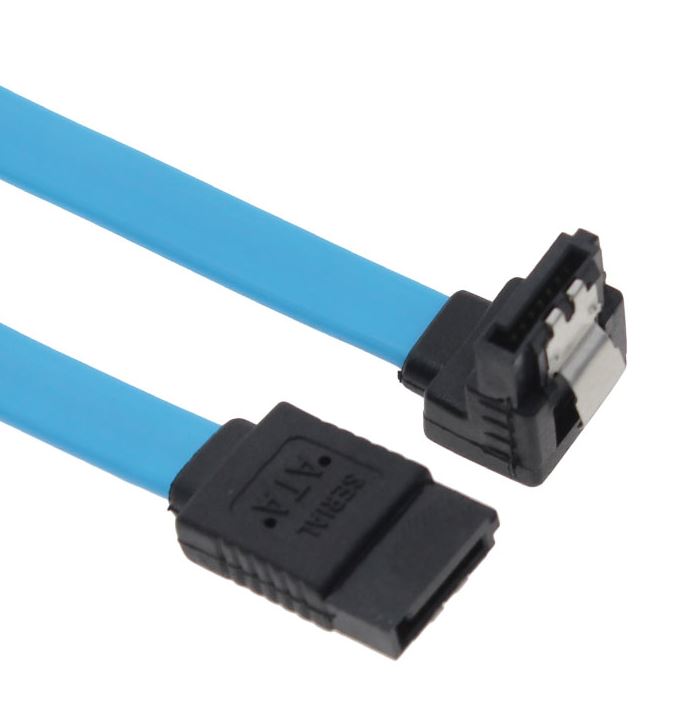 Astrotek SATA 3.0 Cable 50cm - Right Angle, Metal Lock for SSD & HDD 