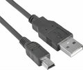 Astrotek USB 2.0 A to Mini B Cable 1m - Connect Cameras & GPS 