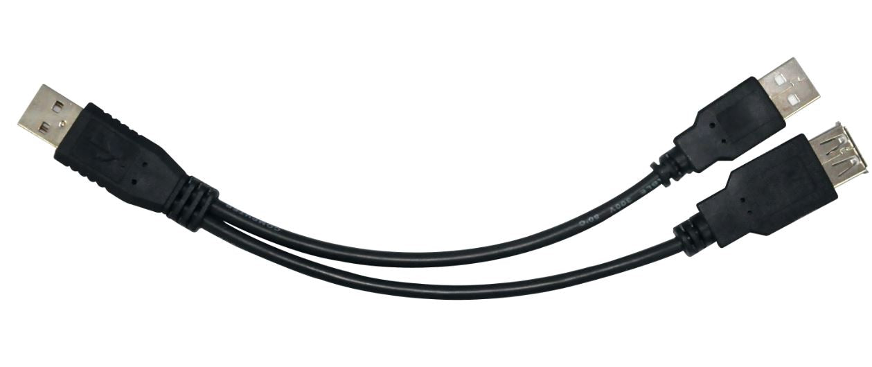 Astrotek USB 2.0 Y Splitter Power & Data Cable 30cm 