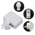 Astrotek Dual Port USB Wall Charger AU Plug - Travel Power Adapter White