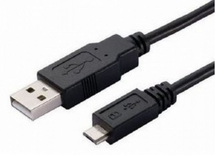 Astrotek 2m USB-A to Micro USB Cable - Black Charging & Data 