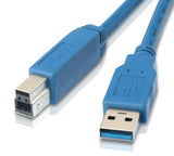 Astrotek USB 3.0 Printer Cable 3m - Type A Male to Type B Male Blue Colour LS->CBAT-USB3-AB-1M AT-USB3-AB-3M
