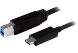Astrotek USB-C to USB 3.0 B Cable - Connect Hard Drives & Hubs Astrotek