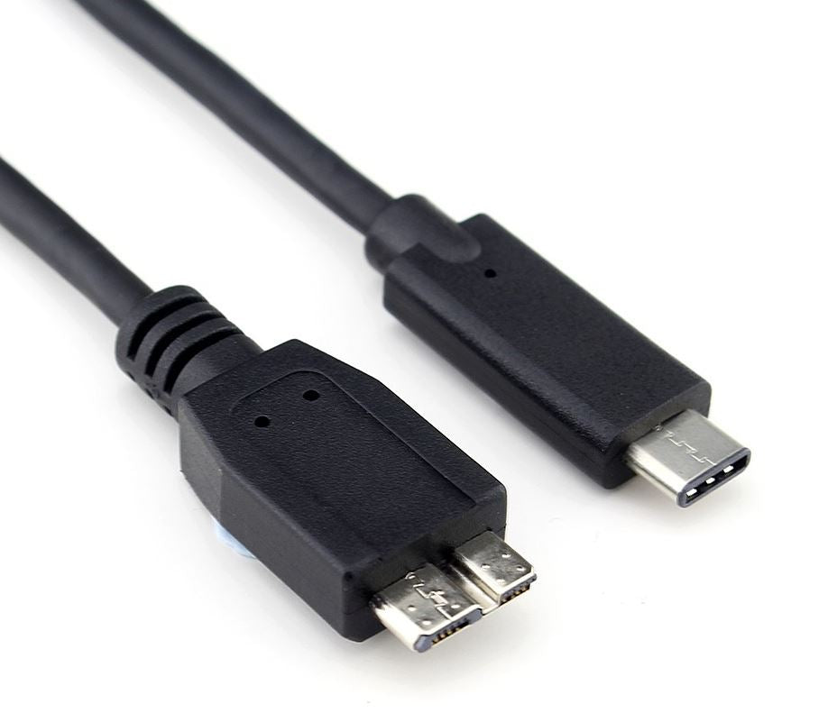 Astrotek USB-C 3.1 Type-C Male to USB 3.0 Micro USB B Male Cable 1m AT-USB31CM30MICROBM-1 - AT-USB31CM30MICROBM-1