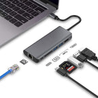 Astrotek 6-in-1 USB-C Dock: 4K HDMI, USB, Ethernet, SD for Laptops