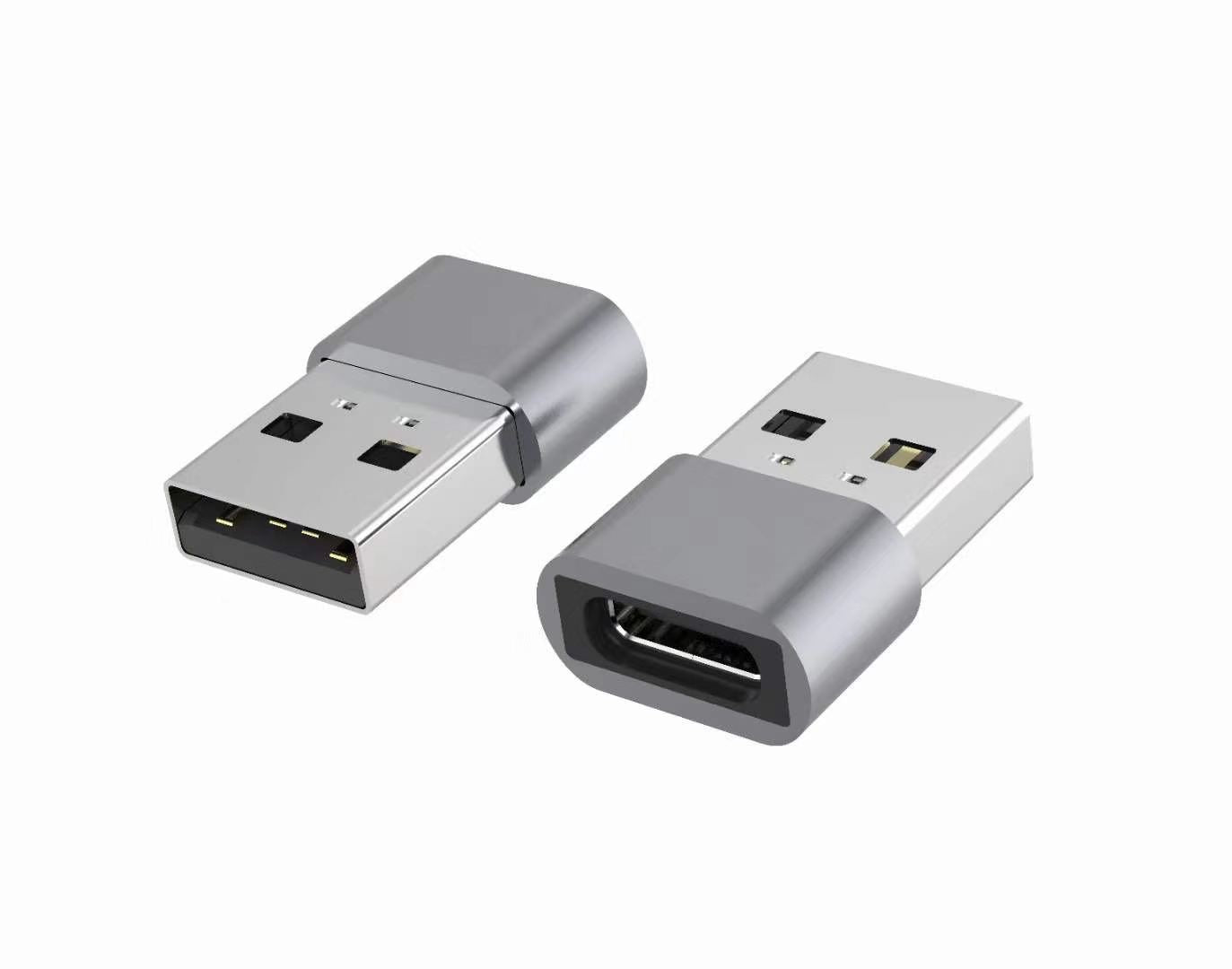 Astrotek USB-C to USB-A OTG Adapter - 480Mbps Silver 