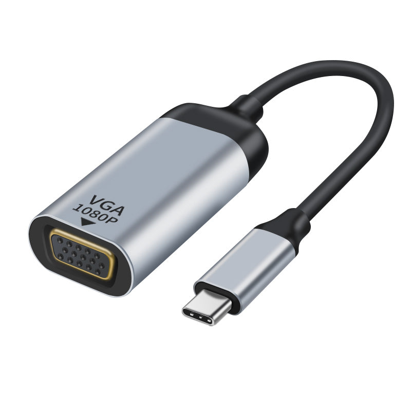 Astrotek USB-C to VGA Adapter 15cm - Full HD 1080p Monitor Cable