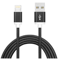 Astrotek 2m Black Lightning Cable for iPhone & iPad - Charge & Sync 
