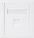Astrotek CAT6 RJ45 1 Port Network Wall Plate Socket Kit 