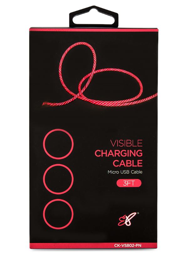Smart Glowing Micro USB Charging Cable with Overcharge Protection
