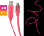 Smart Glowing Micro USB Charging Cable with Overcharge Protection