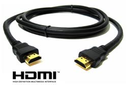 Cabac HDMI Cable 50cm / 0.5m - V1.4 19pin M-M Male to Male Gold Plated 3D 1080p Full HD High S with Ethernet H