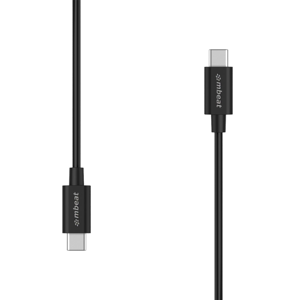 mbeat Prime 1m USB-C to USB-C Fast Charge & Sync Phone Cable