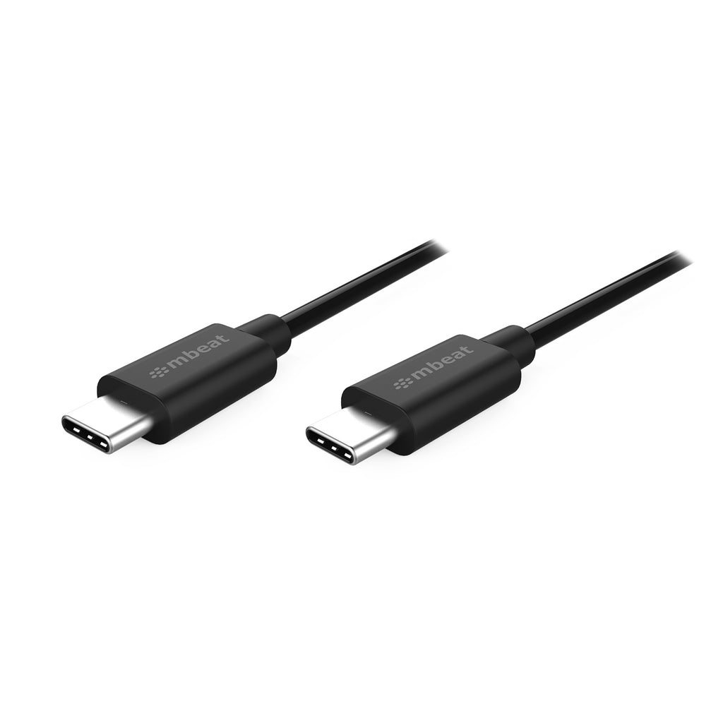 mbeat Prime 2m USB-C to USB-C Fast Charge Sync Cable for Phones 