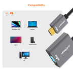 mbeat Tough Link HDMI to VGA Adapter | Connect HDMI to VGA Monitors