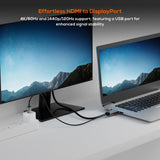 mbeat® Tough Link 1.8m HDMI to DisplayPort Cable with USB Power 4K@60Hz (3840×2160), 1440p@120Hz - image 2