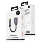 mbeat Tough Link USB-C to USB 3.0 Adapter Cable - Space Grey