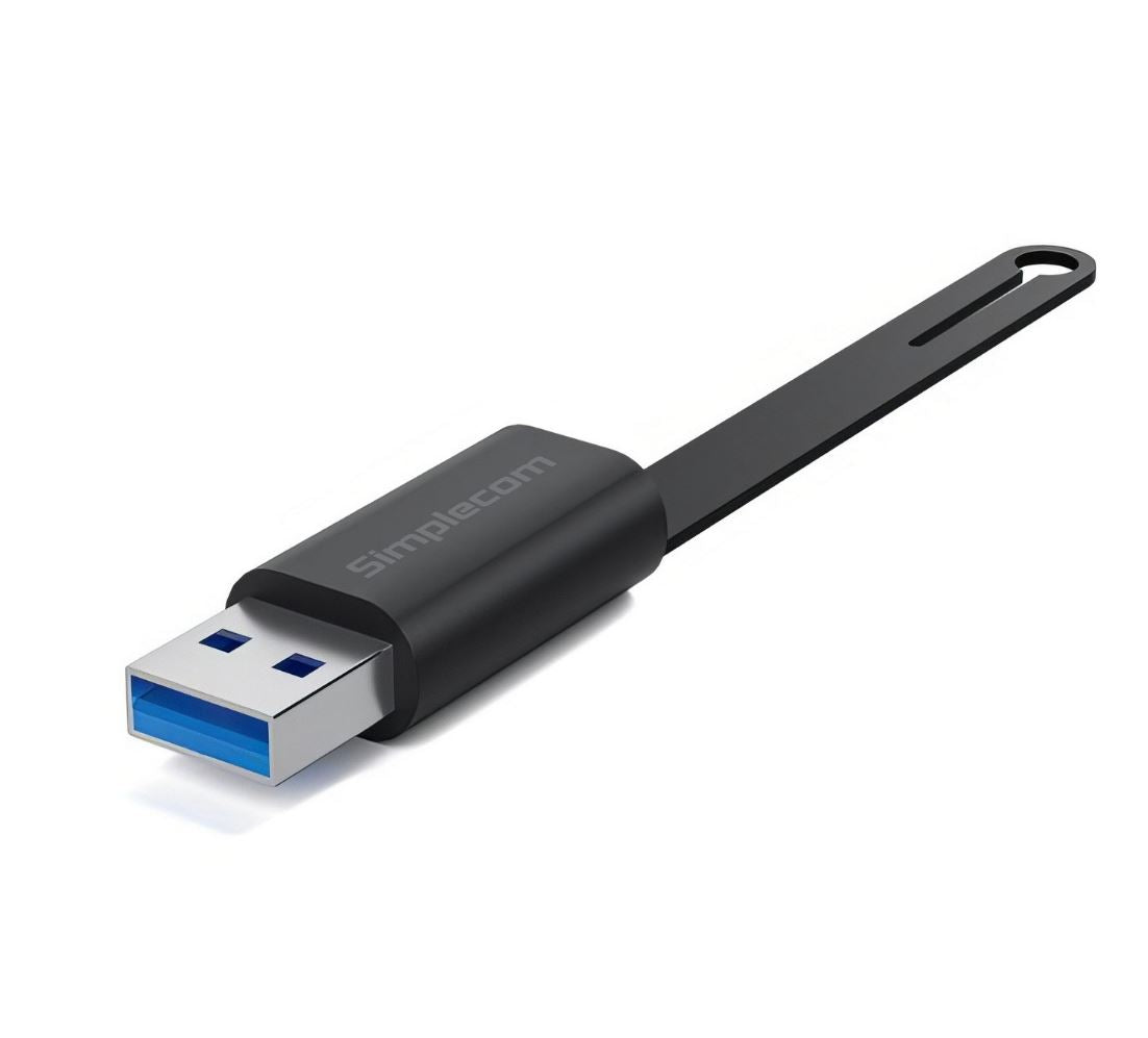 Simplecom USB-A to USB-C Adapter | 10Gbps Data & Fast Charging