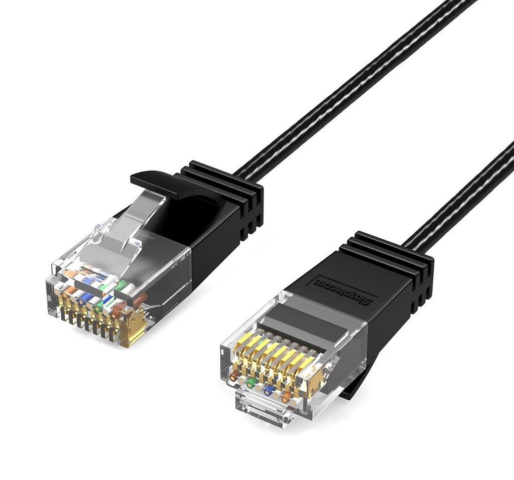 Simplecom Ultra Slim Cat6A Ethernet Cable 5M - 10Gbps High Speed