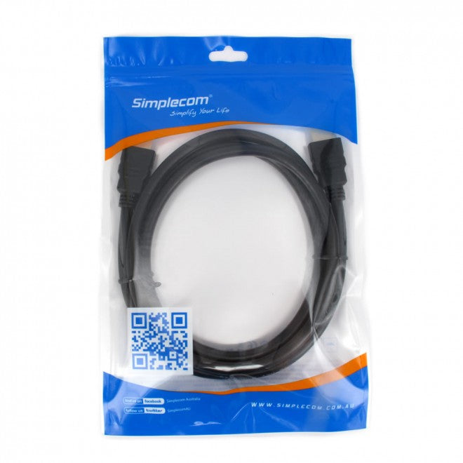 (LS) Simplecom CAH410 1M High Speed HDMI Cable with Ethernet (3.3ft) - CAH410