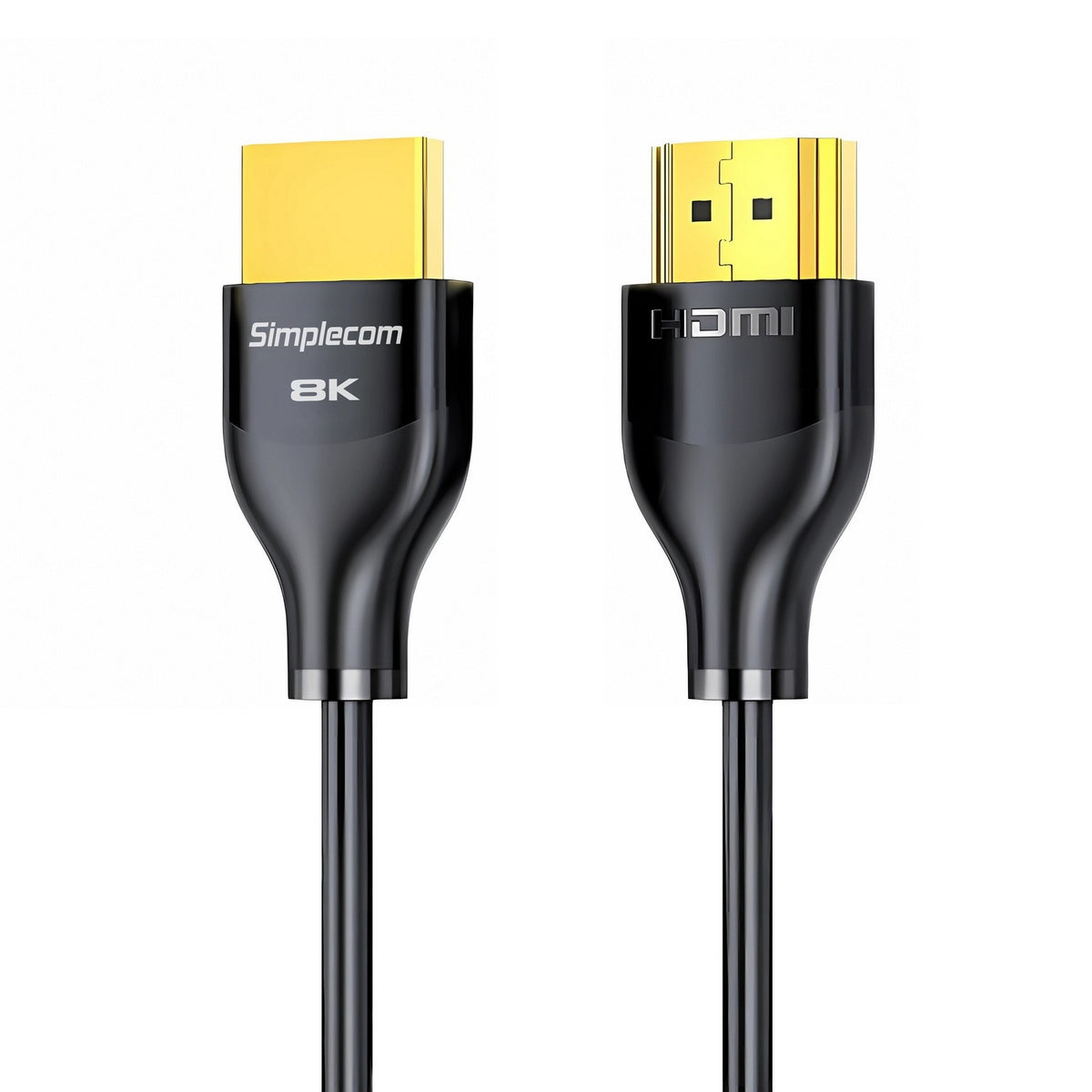 Simplecom Ultra High Speed HDMI 2.1 Cable 48Gbps 8K@60Hz Slim Flexible 1M - Simplecom CAH510