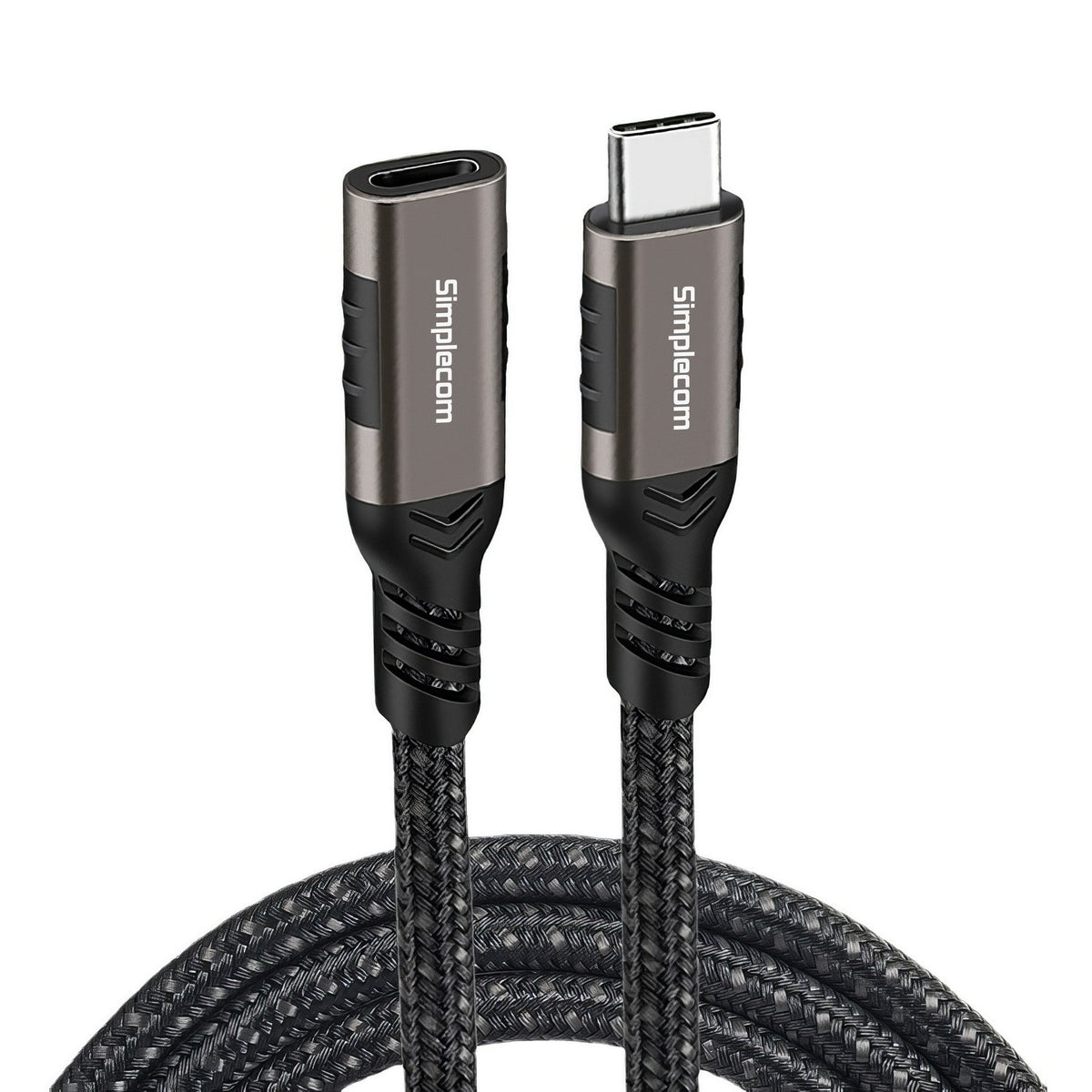 Simplecom USB-C Male to Female Extension Cable USB 3.2 Gen2 PD 100W 20Gbps 2M - Simplecom CAU620