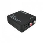 Simplecom CM121 Digital Audio Converter: Optical Toslink Coaxial to Analog RCA