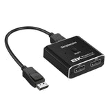 Simplecom Bi-Directional 2 Way DisplayPort Switch Selector DP 1.4 8K - Simplecom CM202