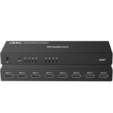 Simplecom CM317 7-Port HDMI 2.0 Switch with Remote 7 IN 1 OUT Splitter HDCP 2.2 4K@60Hz - CM317