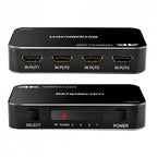 Simplecom 4K HDMI 2.0 Switch | 4 In 1 Out | 60Hz HDR for Gaming