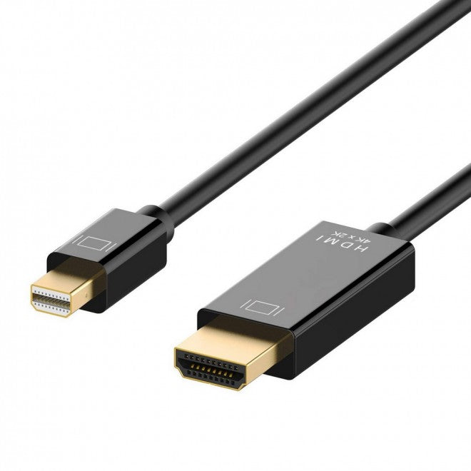 Simplecom 4K Mini DisplayPort (miniDP) to HDMI Cable 2160P Ultra HD 1.8M - Simplecom DA202