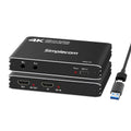 Simplecom DAC10 4K 60FPS HDMI to USB Capture Card for Gamers & Streamers