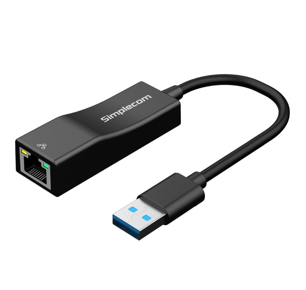 Simplecom NU302 USB 3.0 Gigabit Ethernet Adapter for Fast Internet Simplecom