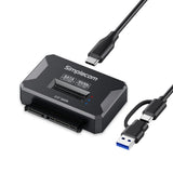 Simplecom SA516 NVMe/SATA Dual Protocol M.2 SSD and 2.5' SATA to USB Adapter 10Gbps - SA516