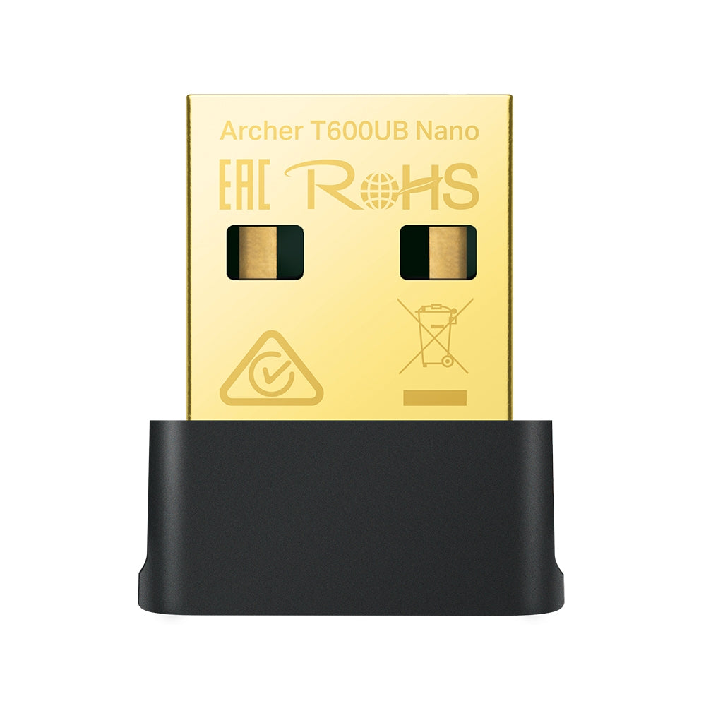 TP-Link Archer T600UB AC600 Nano USB Wi-Fi & Bluetooth Adapter TP-LINK