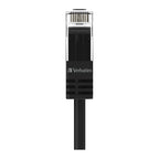 Verbatim CAT 6 Ethernet Cable 1m Black - Stable High-Speed Internet