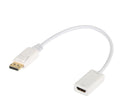 DisplayPort to HDMI Adapter - DP Male to HDMI Female 20cm