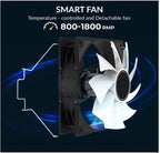 Antec A400i RGB CPU Air Cooler - Silent, Powerful Cooling with RGB Antec