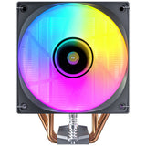 Antec F400 ARGB - Black, 120mm ARGB PWM Fan, 4 Copper Heat Pipes, 205W TDP, 600–1700RPM, 63CFM Airflow, Intel