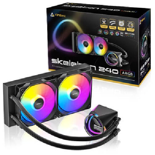 Antec Skeleton 240 ARGB 240mm AIO Liquid CPU Cooler Antec