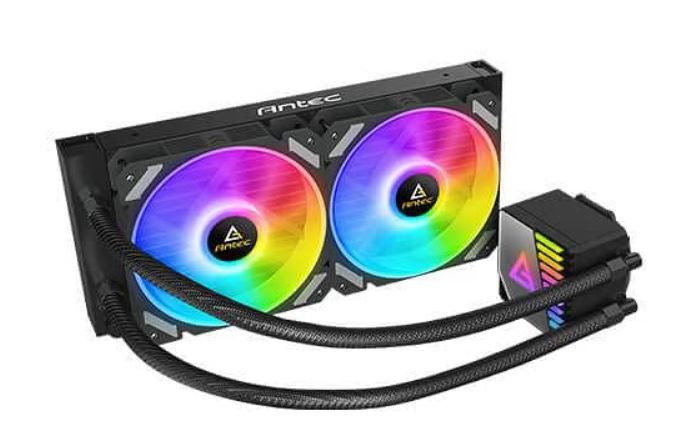 Symphony ARGB AIO Liquid CPU Cooler - Mirror RGB & Quiet Cooling Antec